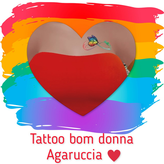 4 Tattoo colorati  per il   Gay pride