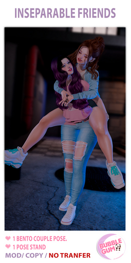 [B.G] - Inseparable Friends. // Couple Pose.