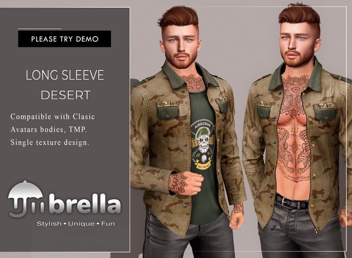 UMbreLLa - Desert Long Sleeve TMP CLASSIC