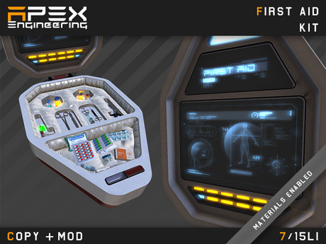 Second Life Marketplace - [Apex] First Aid Kit