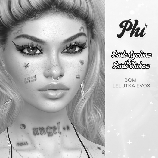 *PHI* Pride Liner + Stickers DEMO