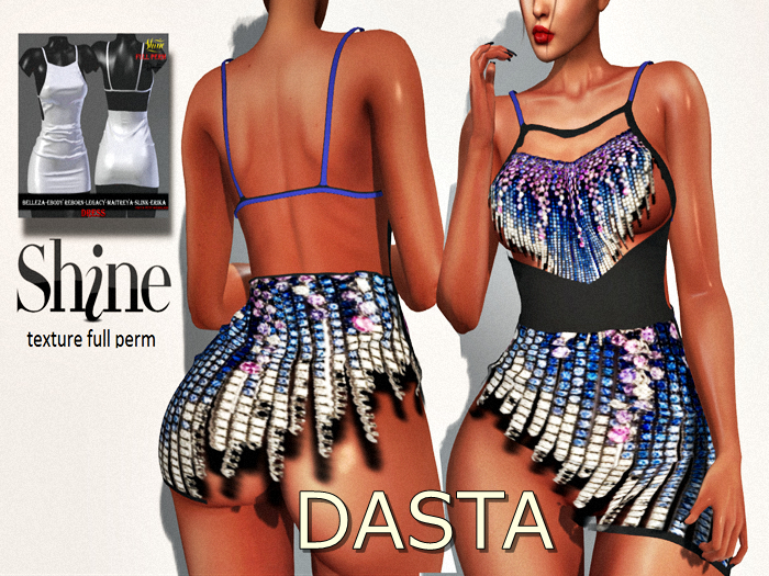 AJ  [SHINE FULL PERM] DRESS DASTA  _TEXTURE FULL PERM