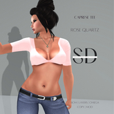 S/D Caprese Tee in Rose Quartz (BOM, Layers, Omega)