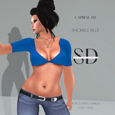 S/D Caprese Tee in Snorkle Blue (BOM, Layers, Omega)