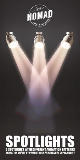 NOMAD // SPOTLIGHTS // WHITE (DISCOUNTED)