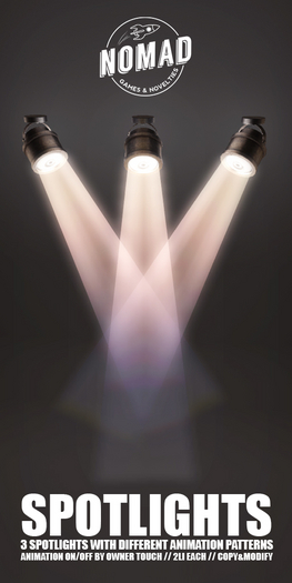 NOMAD // SPOTLIGHTS // METAL (DISCOUNTED)