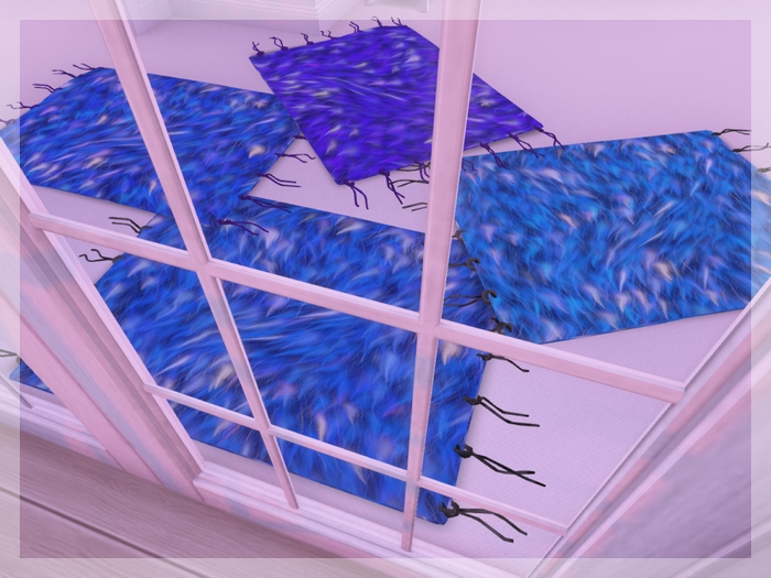 Second Life Marketplace - majestic.+ blue gaming room rugs
