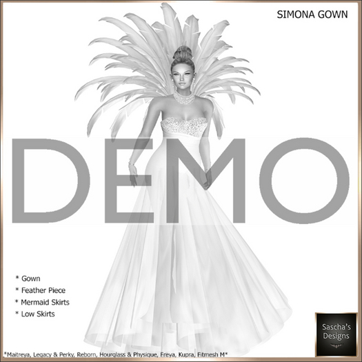 SAS - DEMO Simona Gown (MB) 