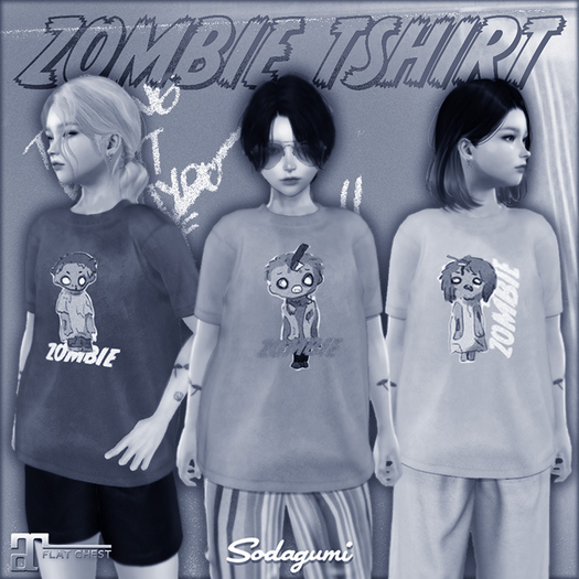 SODAGUMI / Tshirt ZOMBIE DEMO