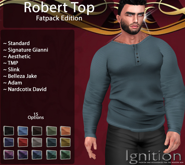 Ignition Robert Top Fatpack