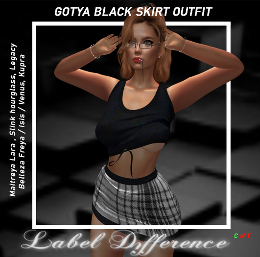 Label Difference - GOTYA Black BAG