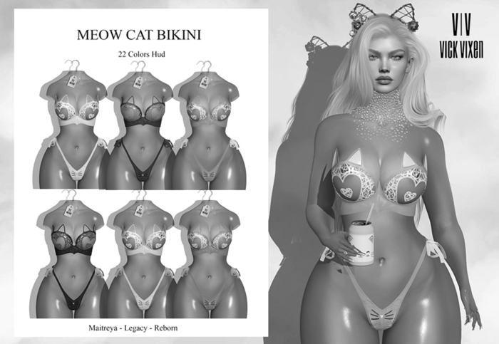 [VIV] MEOW CAT BIKINI 01 DEMO