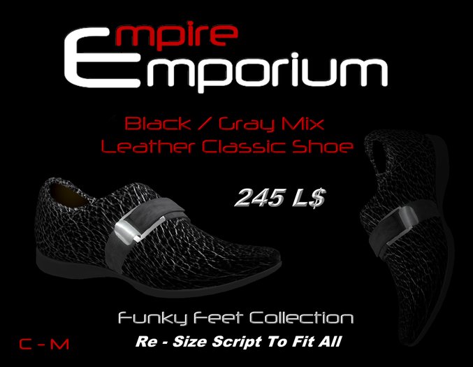 Black Grey Mix - Funky Feet Collection