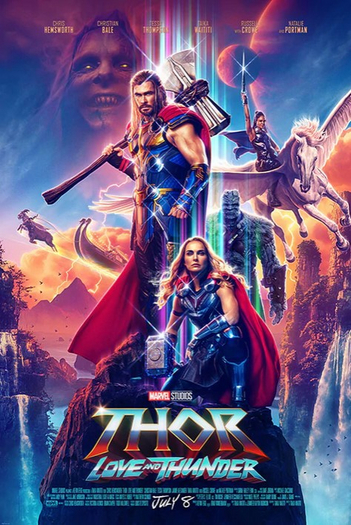 Movie poster-Thor-Love and Thunder