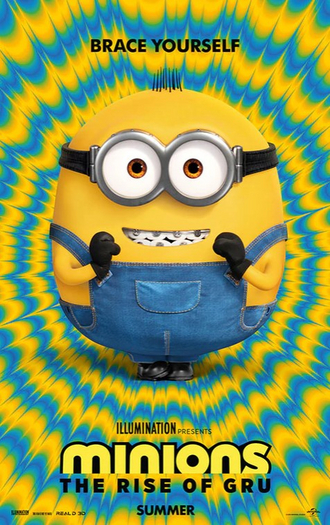 Movie Poster-Minions-The Rise of Gru