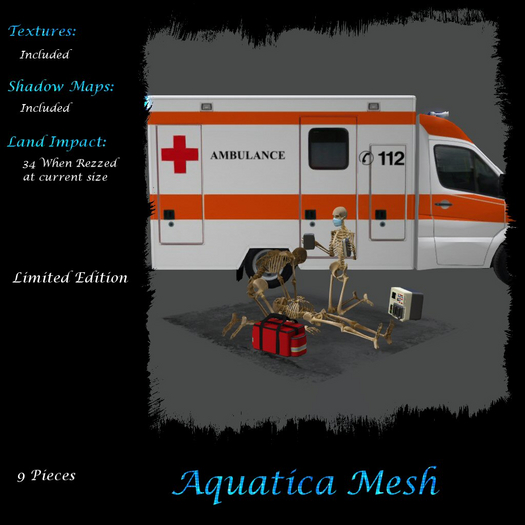 Aquatica Mesh - AMLE2910069 Bringing Back the Dead 
