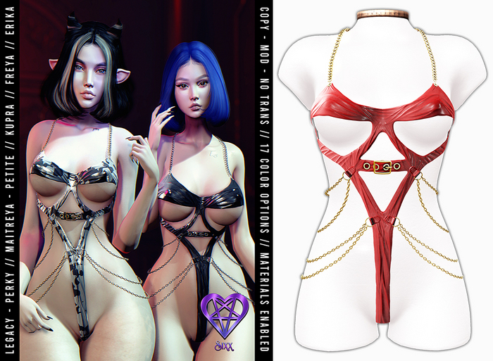 - sixx - Lucile - Red