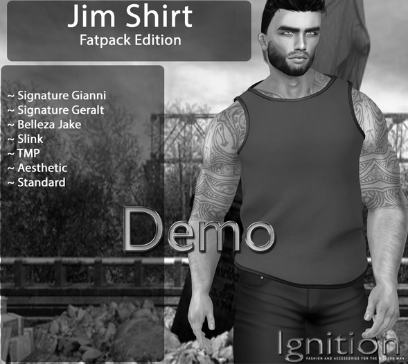 Ignition Jim Shirt Demo