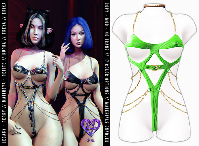 - sixx - Lucile - Green