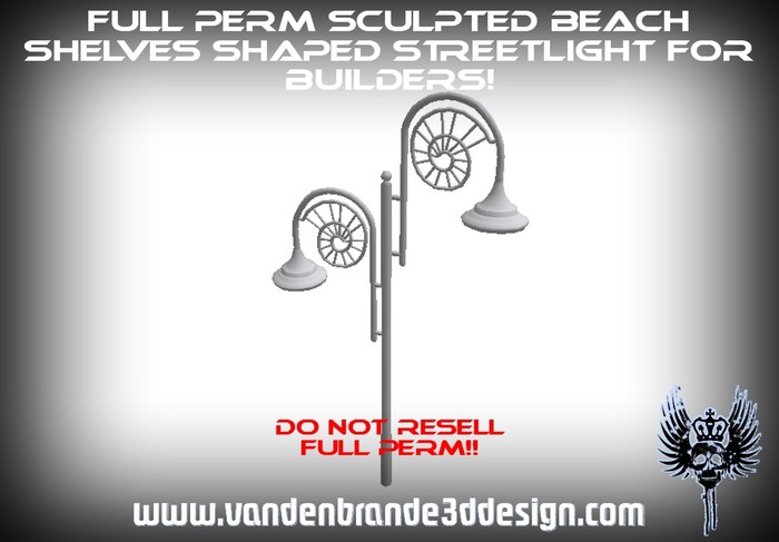 FULL PERM Streetlight For Creators WITH Sculpt Maps!