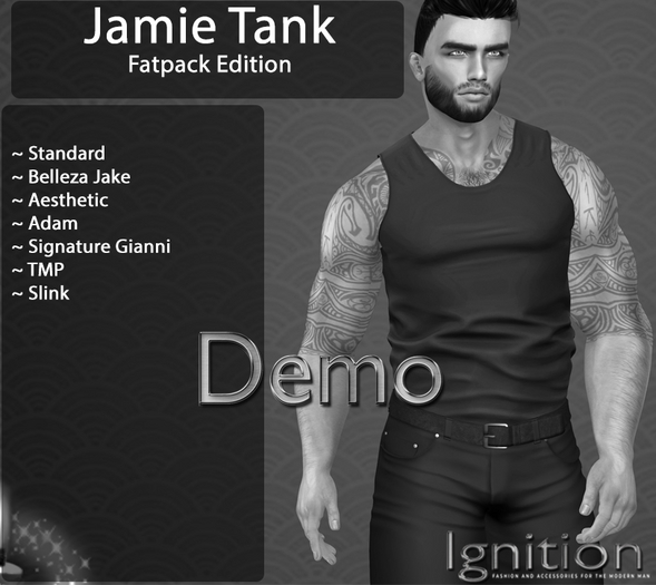 Ignition Jamie Tank Demo