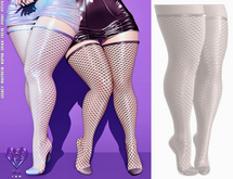 - sixx - Net Socks - White 