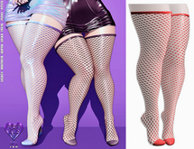 - sixx - Net Socks - Red