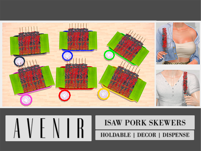 AVENIR: Isaw  - FATPACK - Dispense Decor Hold