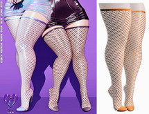 - sixx - Net Socks - Orange 