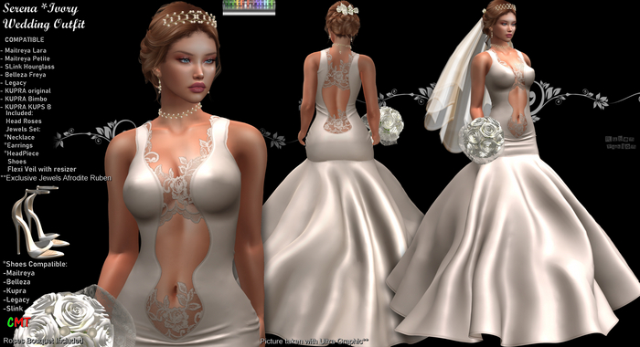 R.F. - Serena - Wedding Outfit * Ivory