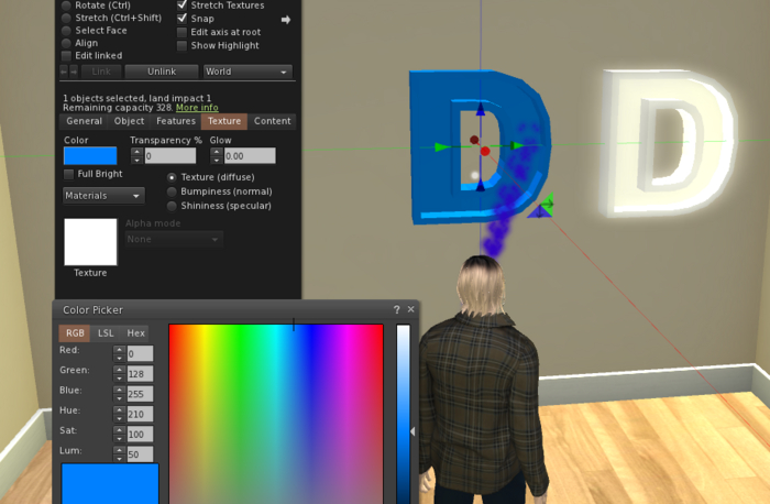 Letter D