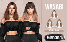 Wasabi // Ash (F) Hair - Monochrome