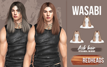 Wasabi // Ash (M) Hair - Redheads