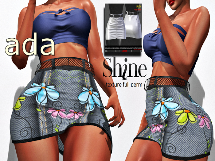 AJ  [SHINE FULL PERM] SKIRT ADA  _TEXTURE FULL PERM 1