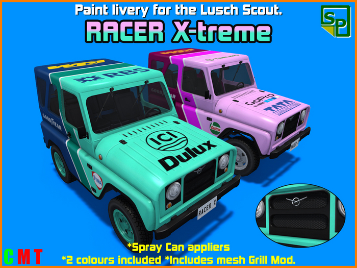 Scout Paint Kit - Racer X-treme