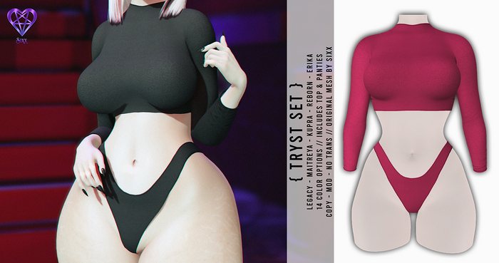 - sixx - Tryst Set - Magenta