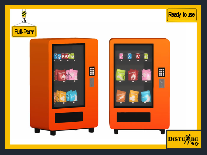 Second Life Marketplace - ::DisturbeD:: Kawaii Cute Vending Machine ...