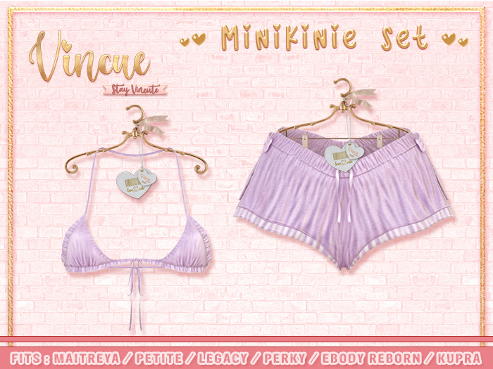 Vincue / MiniKinie Set - Thistle