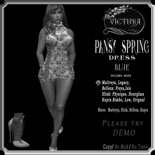-DEMO- Blue Pansy Spring 