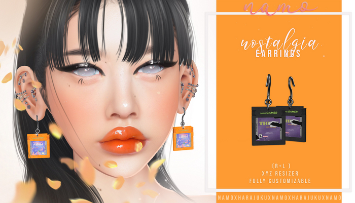 namo. nostalgia earrings - FATPACK