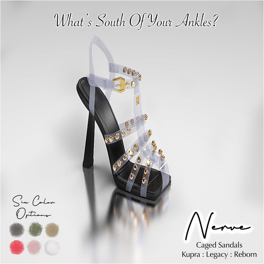 NERVE : DEMO Cage Sandals