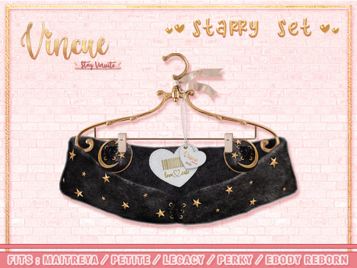 Vincue / Starry Set - Noir