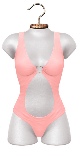 Moon. eLuv Bodysuit // - Peach