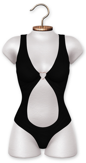 Moon. eLuv Bodysuit // - Black