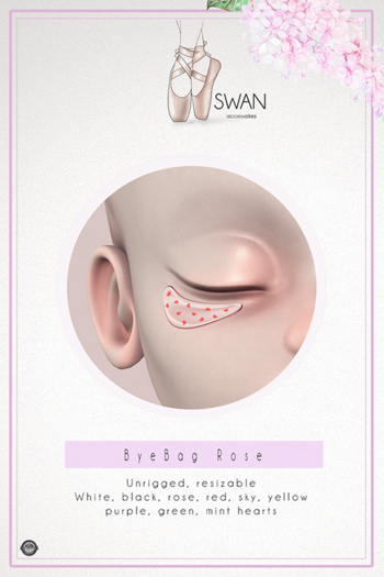 Swan Byebags Love Edition Rose
