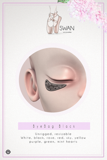 Swan Byebags Love Edition Black