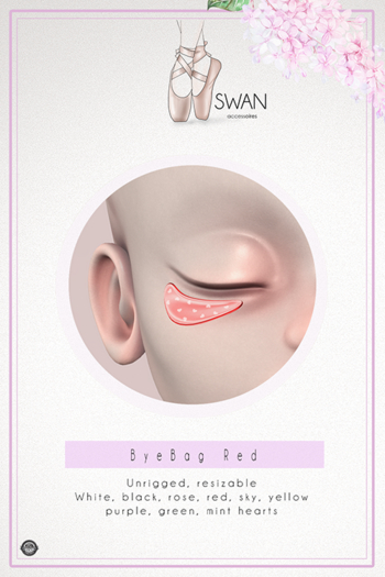 Swan Byebags Love Edition Red