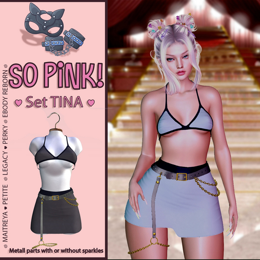 *So Pink!* - Set Tina grey