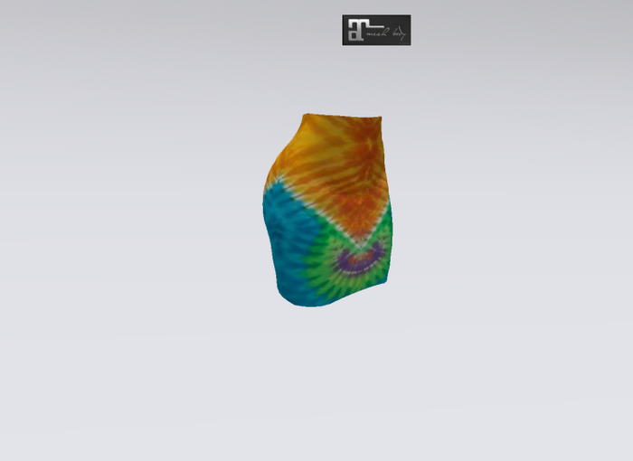 Riblets Dress co ^Tiedye skirt