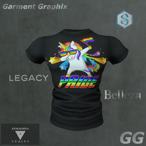 *GG - Rainbow Unicorn T shirt